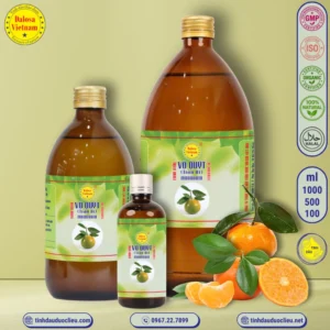 tinh dau vo quyt tran bi mandarin citrus reticulata essential oil